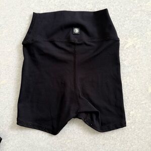 FIVE THE LABEL | Everyday 3” High-Waisted Dance Shorts, Black, Child’s YXL